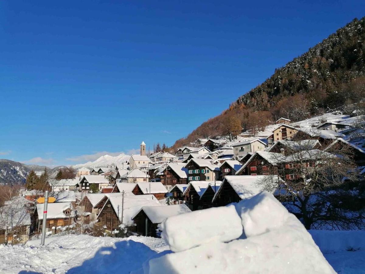 Appartamento Accogliente Di Montagna A Cavagnago Faido Luaran gambar